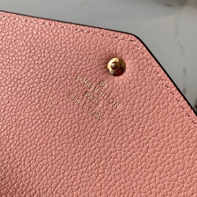 Louis Vuitton Black Gold Embossed Monogram Leather Envelope Flap Long Wallet 22