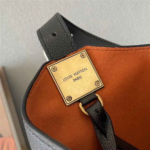 Louis Vuitton Brown Gold Structured Silhouette Smooth Grained Leather Bucket Bag 3