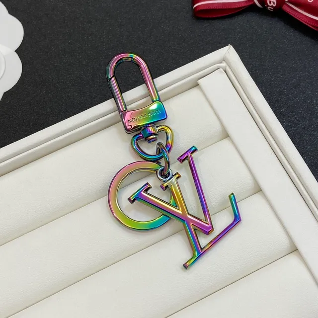 Louis Vuitton Iridescent Monogram Keychain Bracelet 1