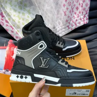 Louis Vuitton LV Arch Light Sneaker Black White Gray Lifestyle Sneakers