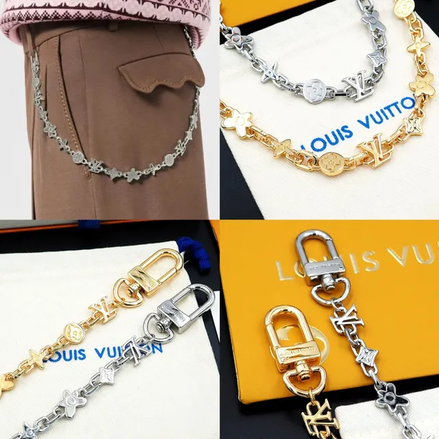 Louis Vuitton LV Chain Monogram Flower Star Bracelet 2