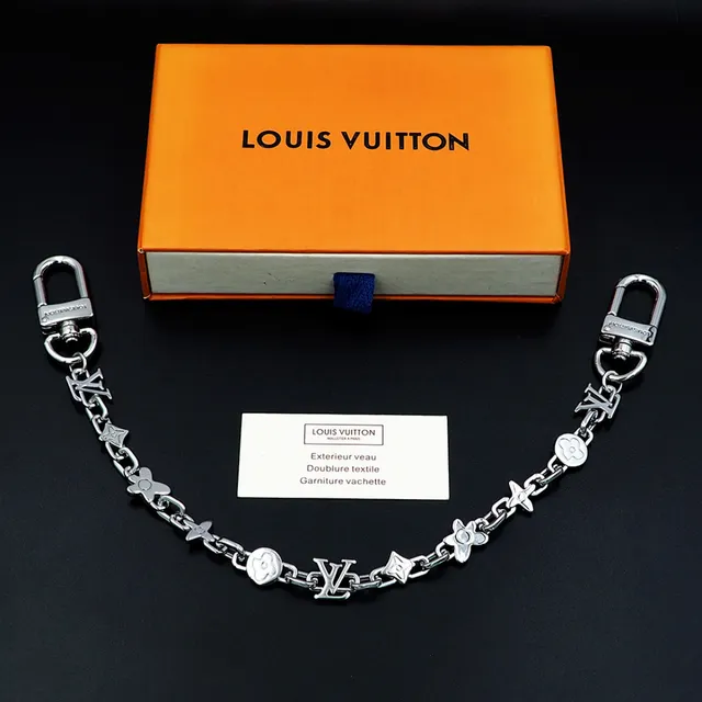 Louis Vuitton LV Chain Monogram Flower Star Bracelet 7