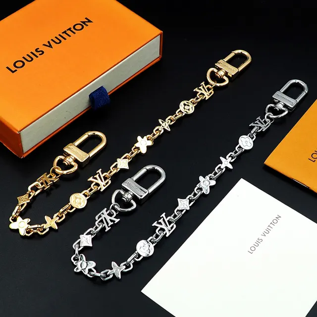 Louis Vuitton LV Chain Monogram Flower Star Bracelet 10