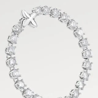 Louis Vuitton LV Crystals Crystal-Encrusted Monogram Bracelet