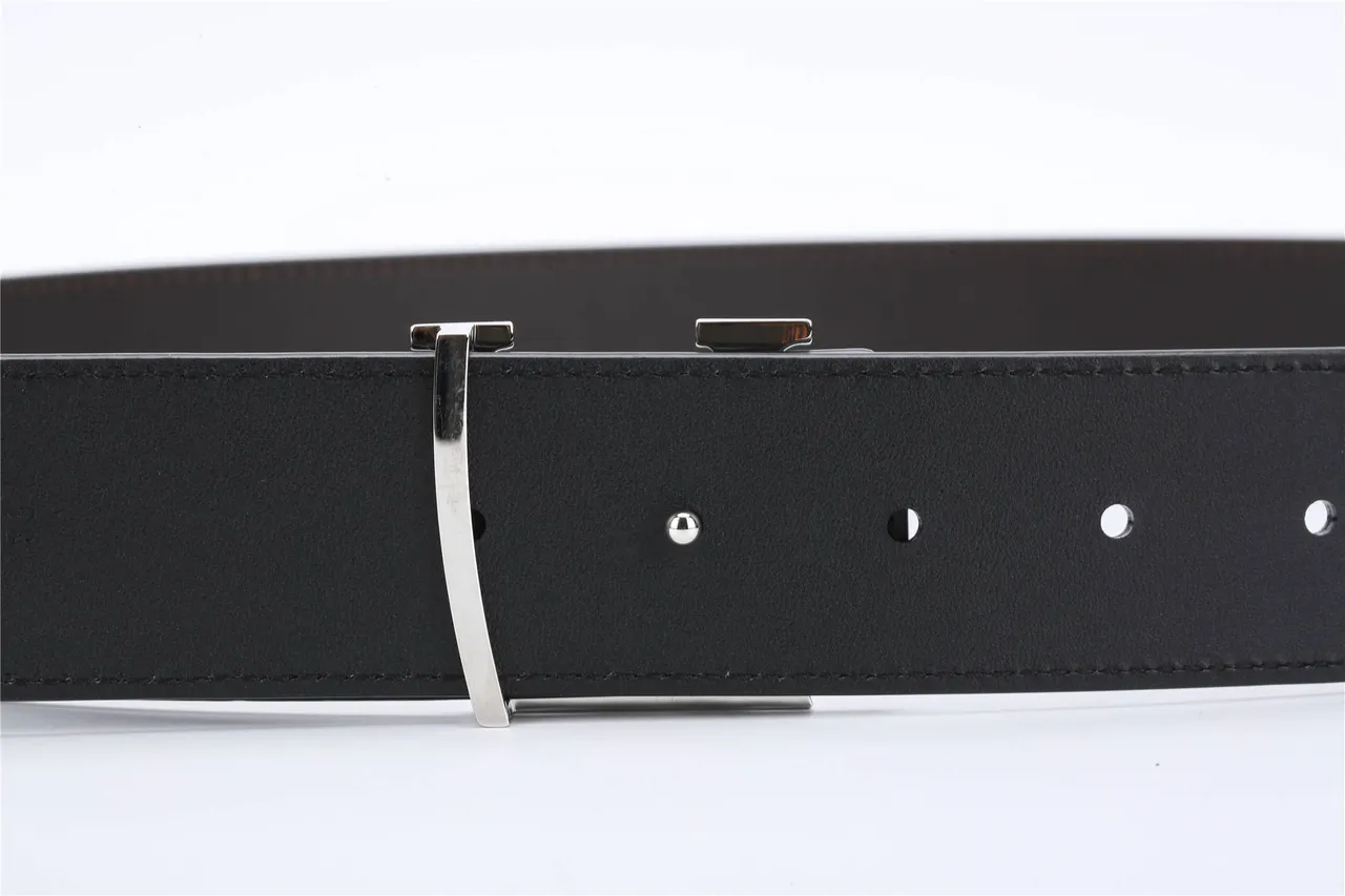 Louis Vuitton LV Initiales Black Leather Belt 5