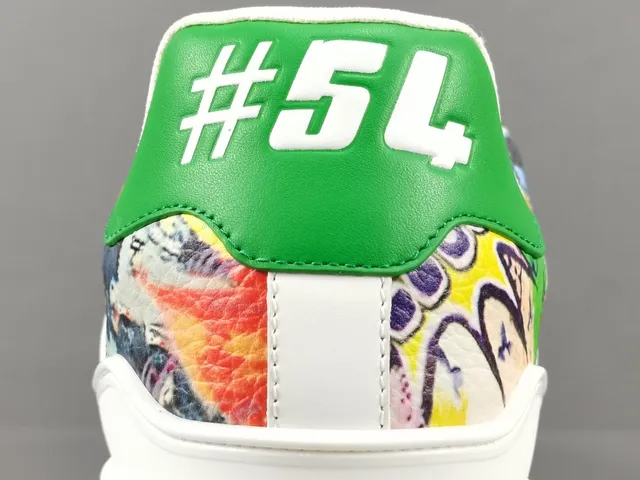 Louis Vuitton LV Trainer Multicolor White Comic-Print Upper Sculpted Midsole Lifestyle Sneakers 6