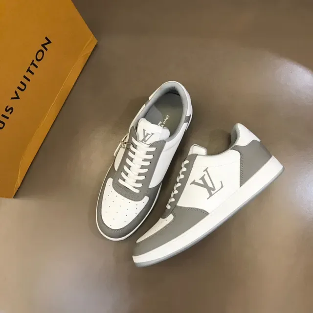 Louis Vuitton LV Trainer White and Gray Lifestyle Sneakers 8
