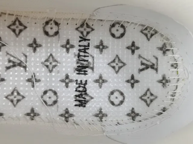 Louis Vuitton LV Trainer Yellow White Layered Midsole Monogram-Embossed Leather Lifestyle Sneakers 2