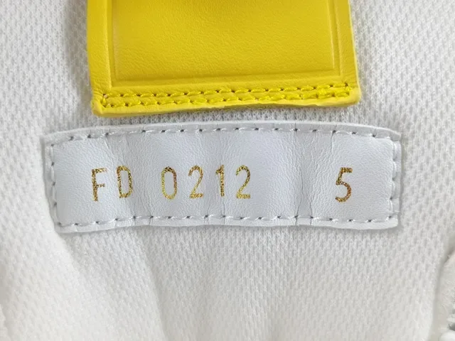 Louis Vuitton LV Trainer Yellow White Layered Midsole Monogram-Embossed Leather Lifestyle Sneakers 12