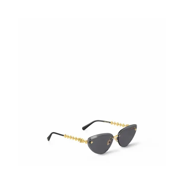 Louis Vuitton Monogram Cat-Eye Gray Tinted Sunglasses 3