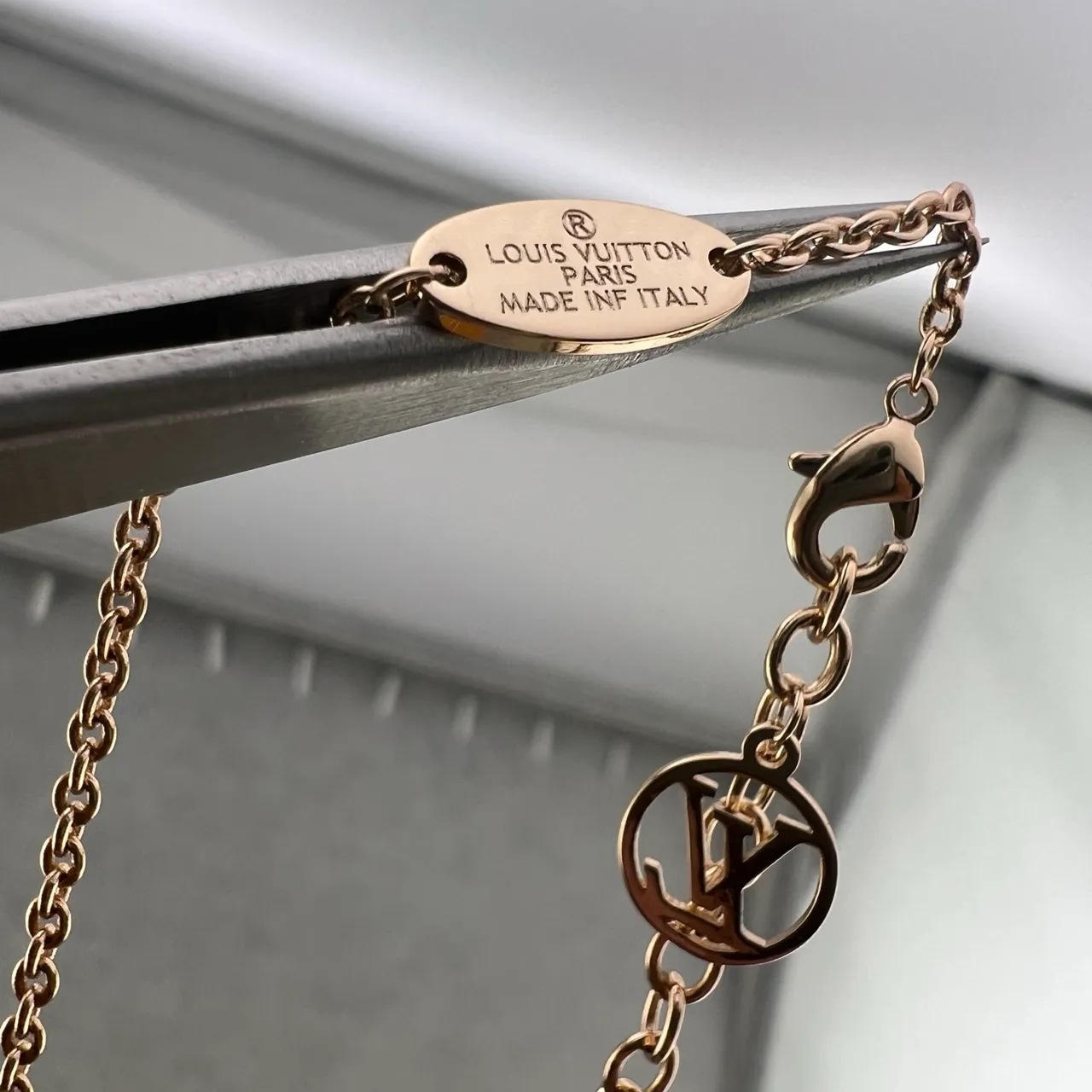Louis Vuitton Monogram Flower Pavé Crystal Necklace 2