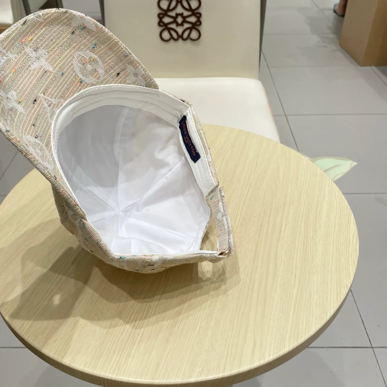 Louis Vuitton Monogram Jacquard Confetti Speckle बेसबॉल कैप 2