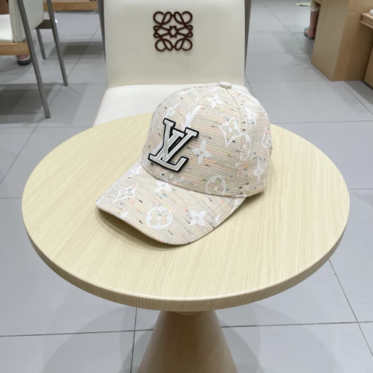 Louis Vuitton Monogram Jacquard Confetti Speckle बेसबॉल कैप 9