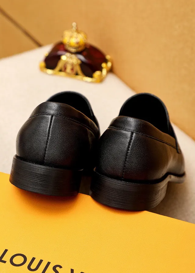 Louis Vuitton Monogram-Studded Buckle Strap Loafers 6
