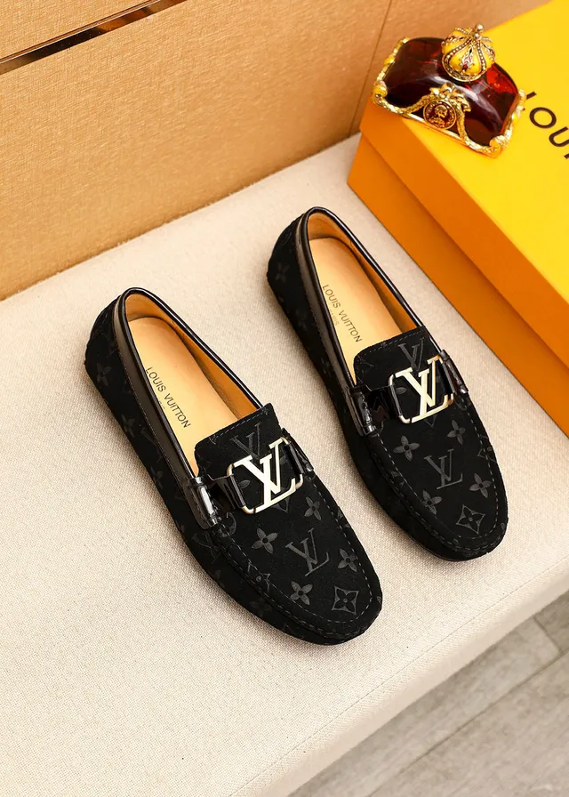 Louis Vuitton Monogram Suede LV Buckle Loafer 2
