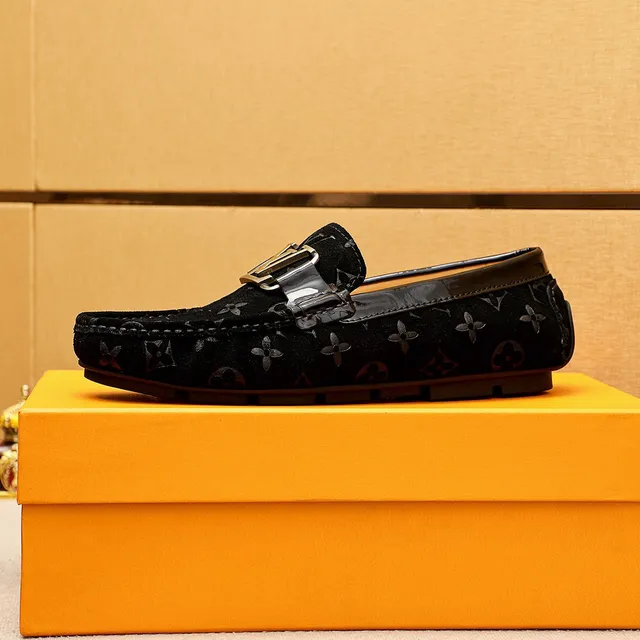 Louis Vuitton Monogram Suede LV Buckle Loafer 5