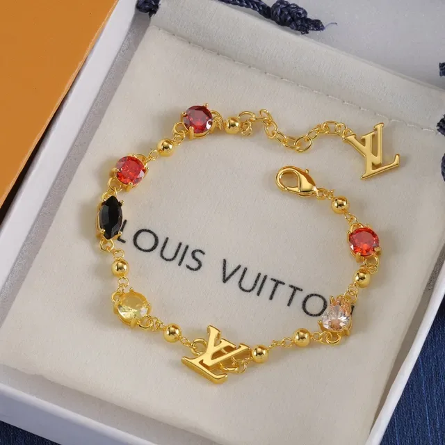 Louis Vuitton Monogram World Tour Beaded Chain Bracelet 3