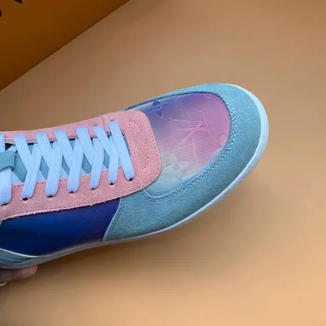 Louis Vuitton Multicolor High-Top Gradient Lifestyle Sneakers 3