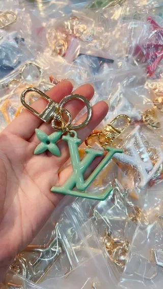 Louis Vuitton Multicolor Monogrammed Plastic Resin Bracelet 5