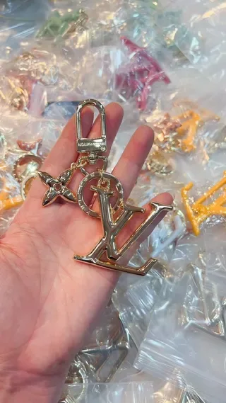Louis Vuitton Multicolor Monogrammed Plastic Resin Bracelet 8