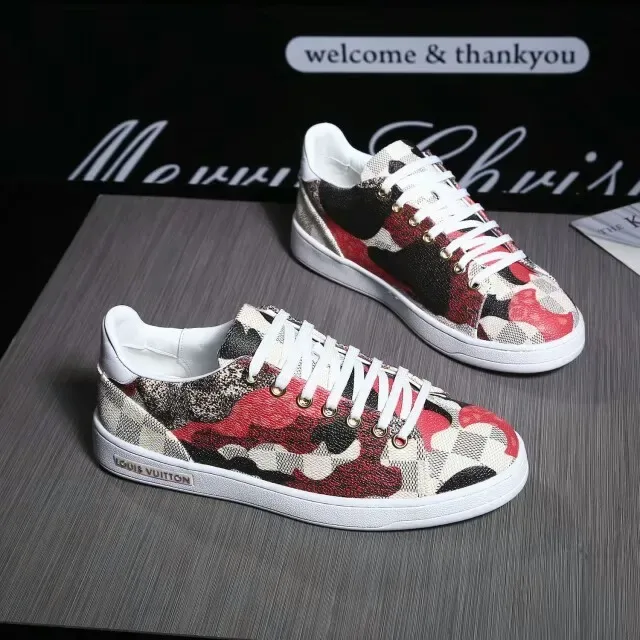 Louis Vuitton Multicolor White Low-Top Lace-Up Lifestyle Sneakers 2