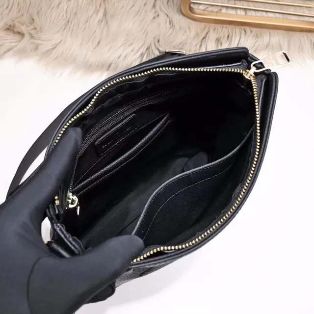 Louis Vuitton OnTheGo Black Embossed Monogram Structured Rectangular Silhouette Messenger Bag 4
