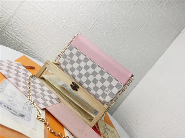 Louis Vuitton Pochette Accessoires Brown Red Envelope-Flap Monogram Print Long Wallet 15