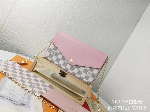 Louis Vuitton Pochette Accessoires Brown Red Envelope-Flap Monogram Print Long Wallet 17