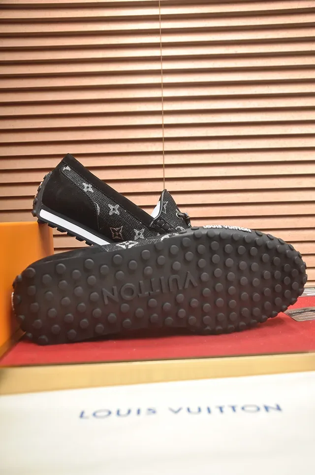 Louis Vuitton Run Away Monogram Black Loafers 3