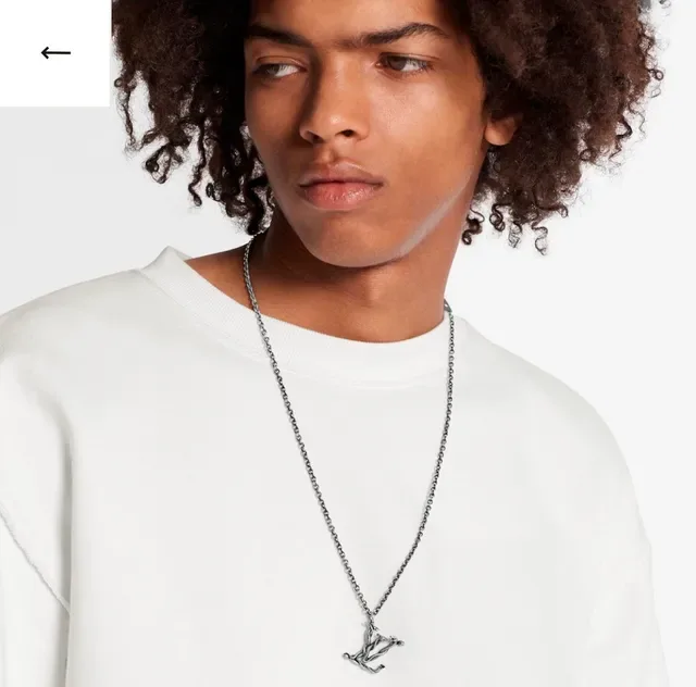 Louis Vuitton Snake Monogram Pendant Necklace 7