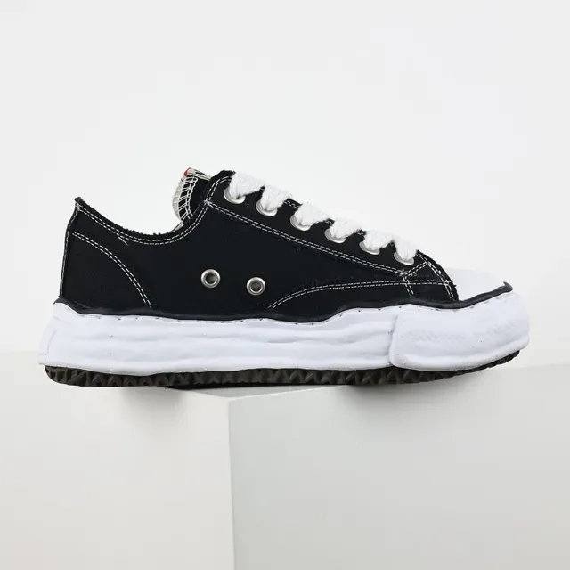 Maison Margiela Black White Deconstructed Layered Midsole Lifestyle Sneakers 7