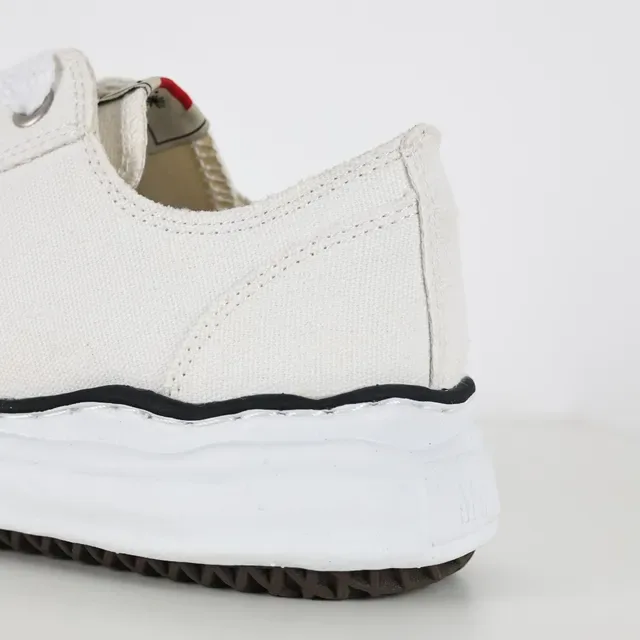 Maison Margiela Baskets Lifestyle Blancs Noirs Canvas Upper Déconstruit Layered Sole 4