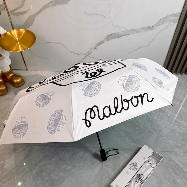 Malbon Golf Mascot White Black Graphic-Print Handbag 2