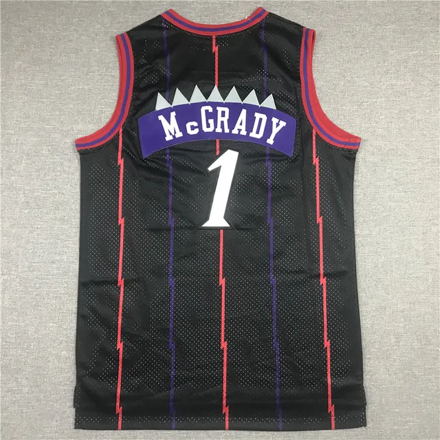 Mitchell & Ness Hardwood Classics 1998–99 Tracy McGrady Toronto Raptors Black Jersey 3