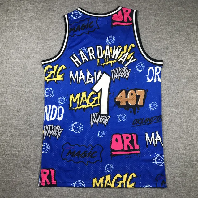 Mitchell & Ness Orlando Magic 1994–95 Hardwood Classics Graffiti Jersey 2