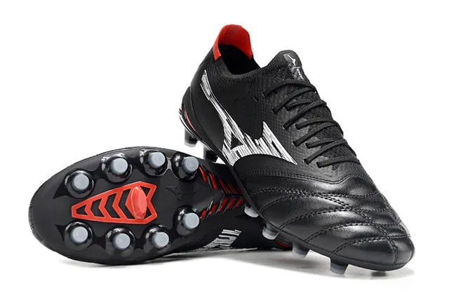 Mizuno Morelia Neo Branco Rosa Baixo corte Malha superior Campo firme Sapatos de futebol 20