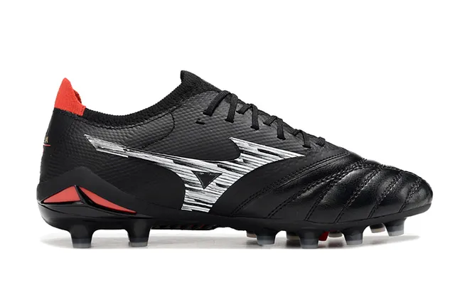 Mizuno Morelia Neo Branco Rosa Baixo corte Malha superior Campo firme Sapatos de futebol 24