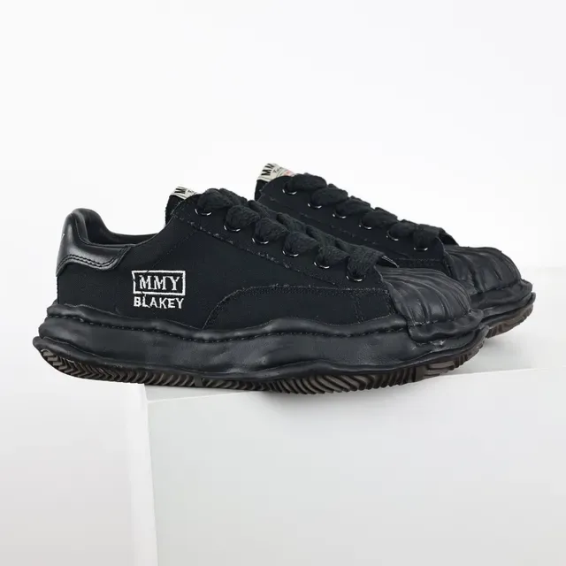 MM6 Maison Margiela x Blakey Wrinkled Toe Cap Black Lifestyle Sneakers 3