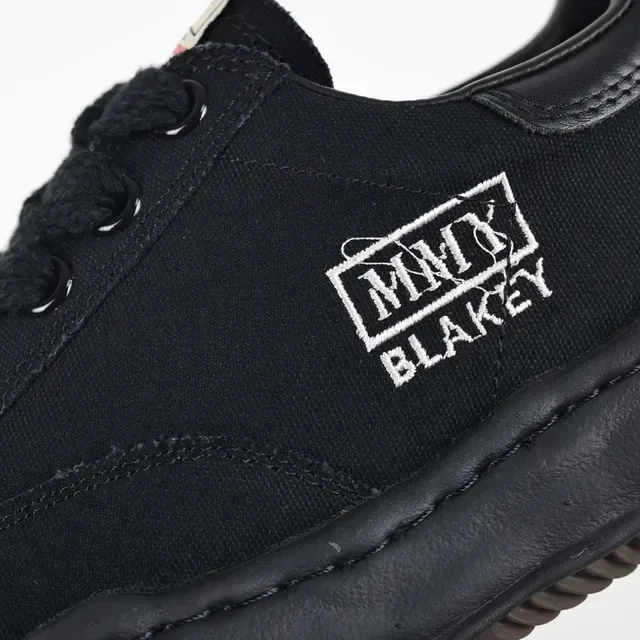 MM6 Maison Margiela x Blakey Wrinkled Toe Cap Black Lifestyle Sneakers 6