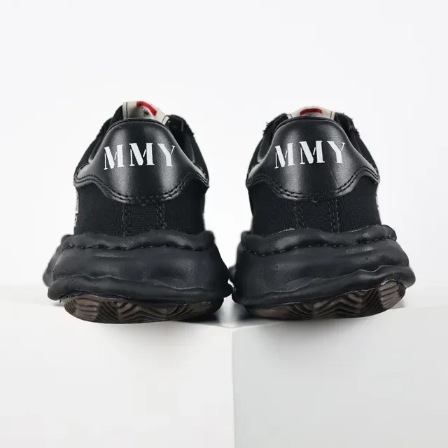 MM6 Maison Margiela x Blakey Wrinkled Toe Cap Black Lifestyle Sneakers 8