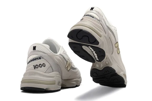 New Balance 1000 بيج غراي حذاء سنيكرز لايف ستايل 3