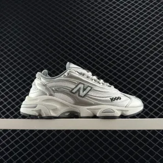 New Balance 1000 Silver Chunky Sneakers