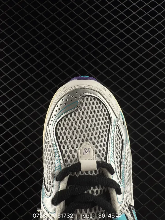 New Balance 1906R Blanco Morado Turquesa Zapatos Lifestyle 3