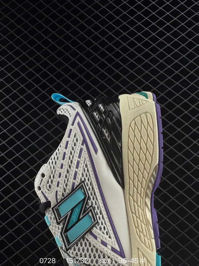 New Balance 1906R Blanco Morado Turquesa Zapatos Lifestyle 4