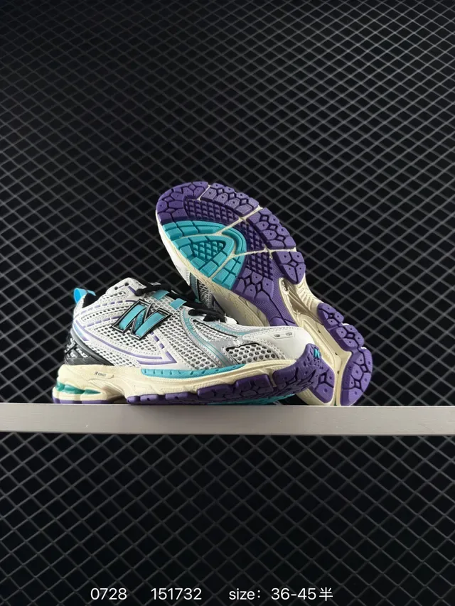 New Balance 1906R Blanco Morado Turquesa Zapatos Lifestyle 6