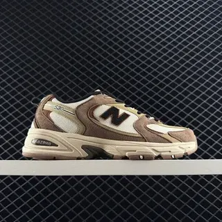 New Balance 530 Brown Beige Chunky Sneakers