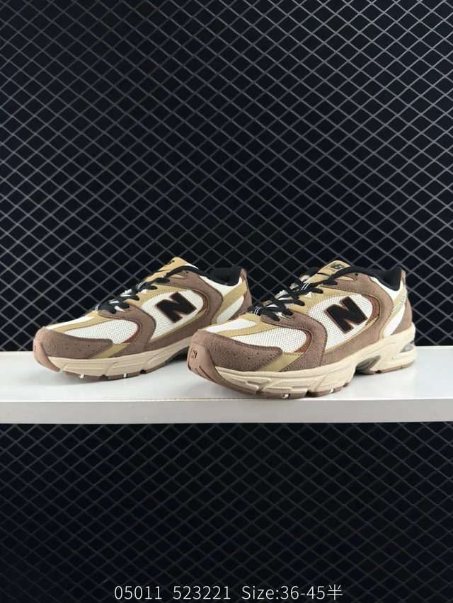 New Balance 530 Tênis Chunky Marrom Bege 3
