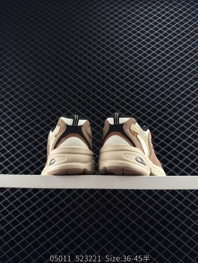 New Balance 530 Tênis Chunky Marrom Bege 4