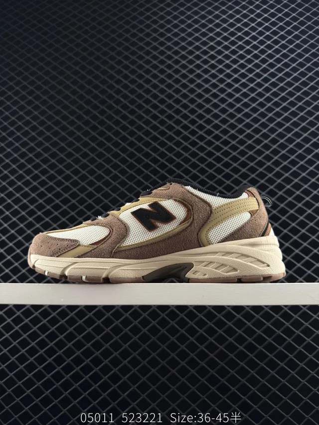 New Balance 530 Tênis Chunky Marrom Bege 6