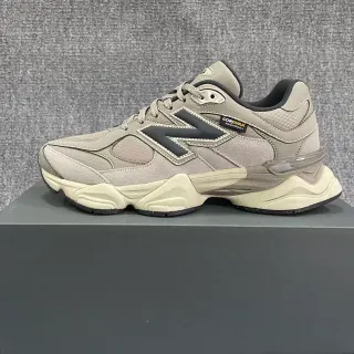 New Balance 9060 Beige Noir Silhouette Multicouche Semelle Intermédiaire Sneakers Épaisses